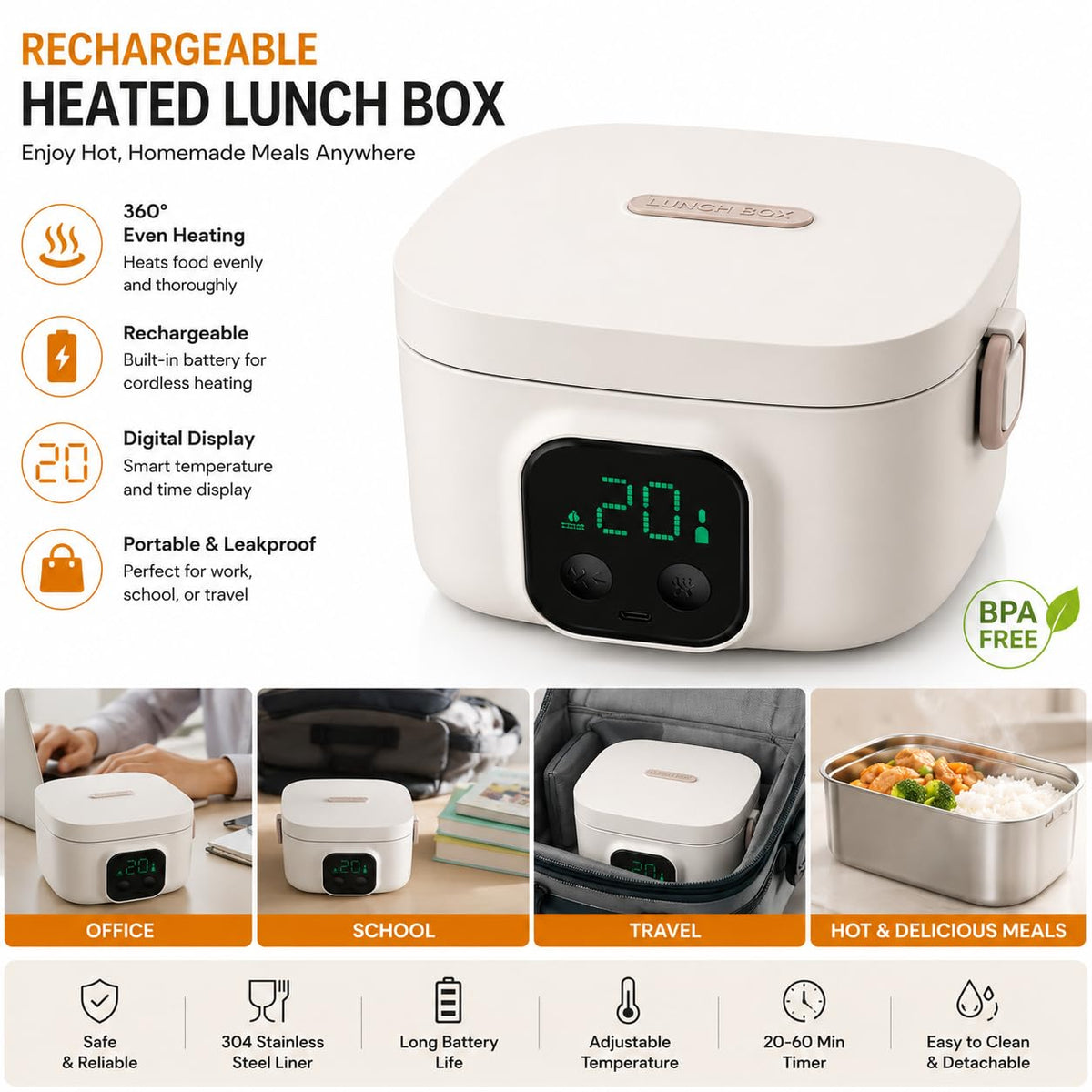 Heated Lunch Box