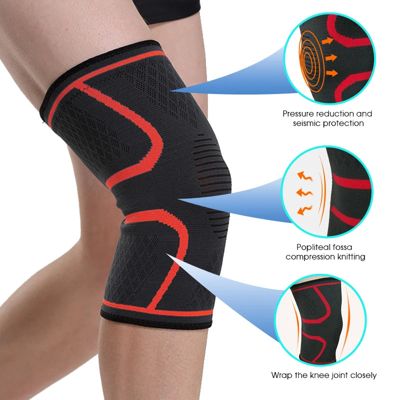 KENEN Compression Knee Sleeves-Breathable Knee Support, 1Pair