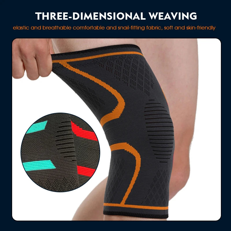 KENEN Compression Knee Sleeves-Breathable Knee Support, 1Pair