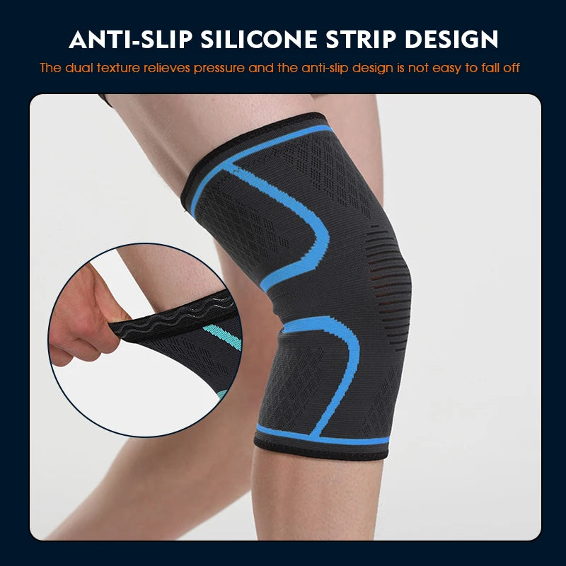 KENEN Compression Knee Sleeves-Breathable Knee Support, 1Pair