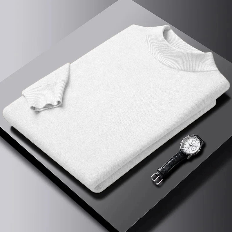 Men's Slim Fit Turtleneck Pullover Sweater